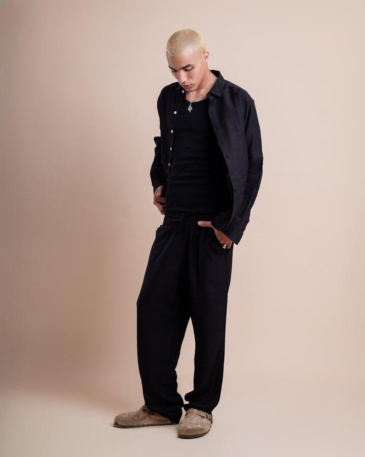 Black Linen pants