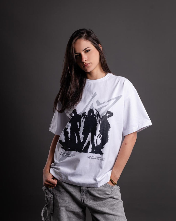 White Vinci Tee