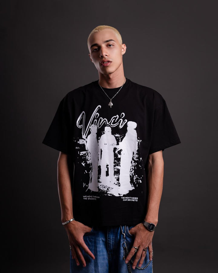 Black Vinci Tee